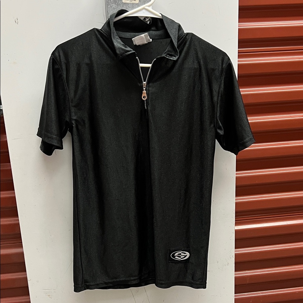 Etnies Black Men's Casual Zip-Up Shirt
